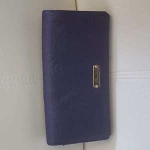 Bruxton Women's Wallet Purplish Blue